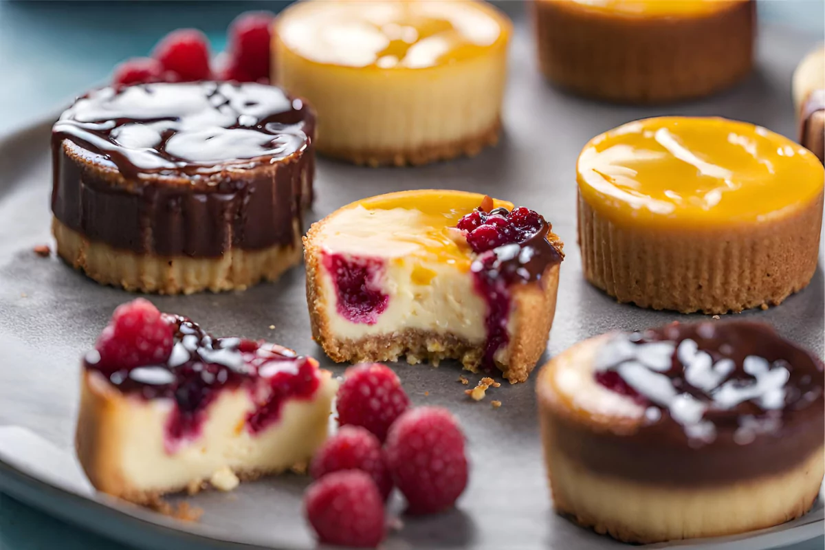 mini cheesecakes