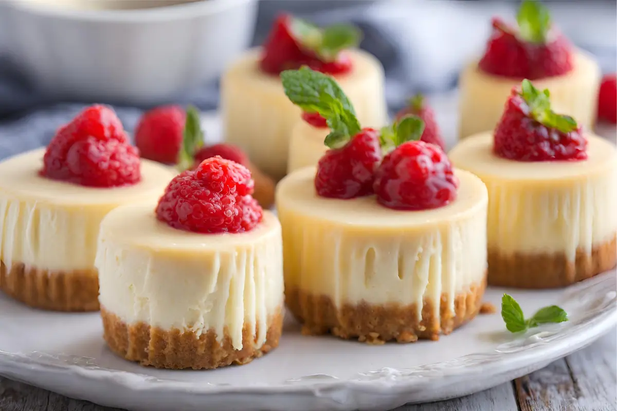 mini cheesecakes