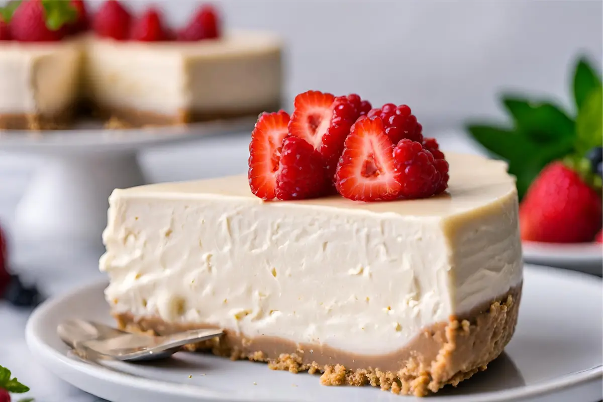 firm no-bake cheesecake