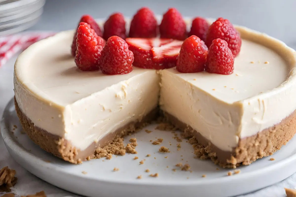 firm no-bake cheesecake