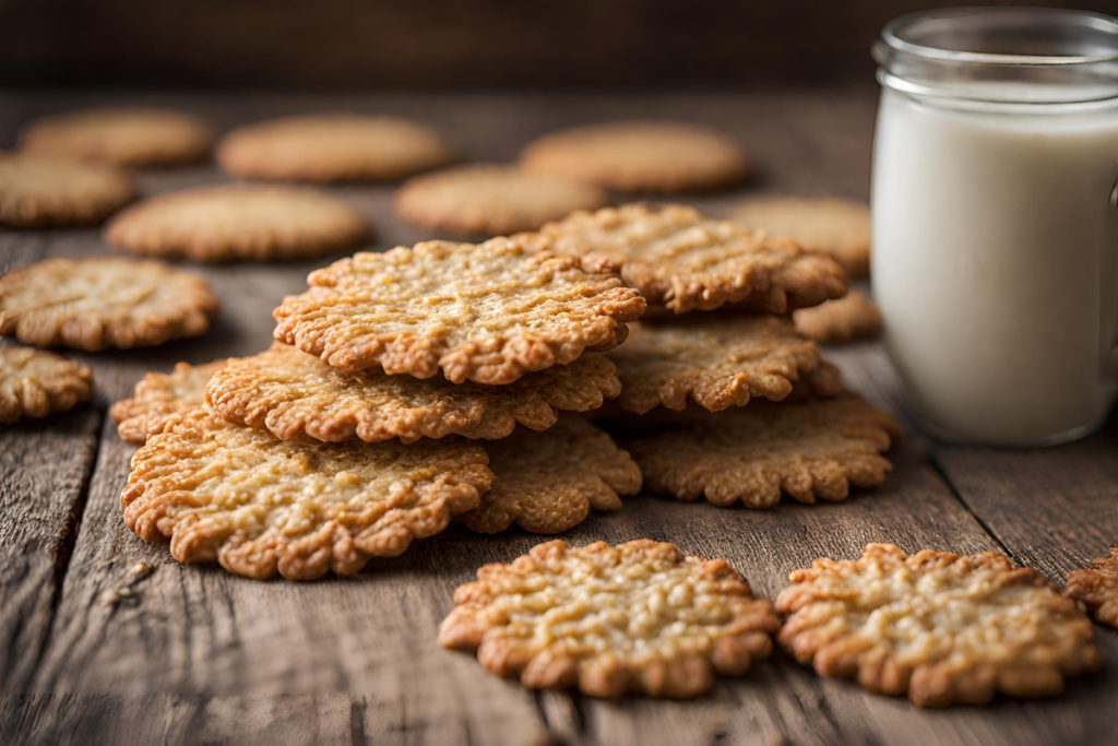 oatmeal lace cookies