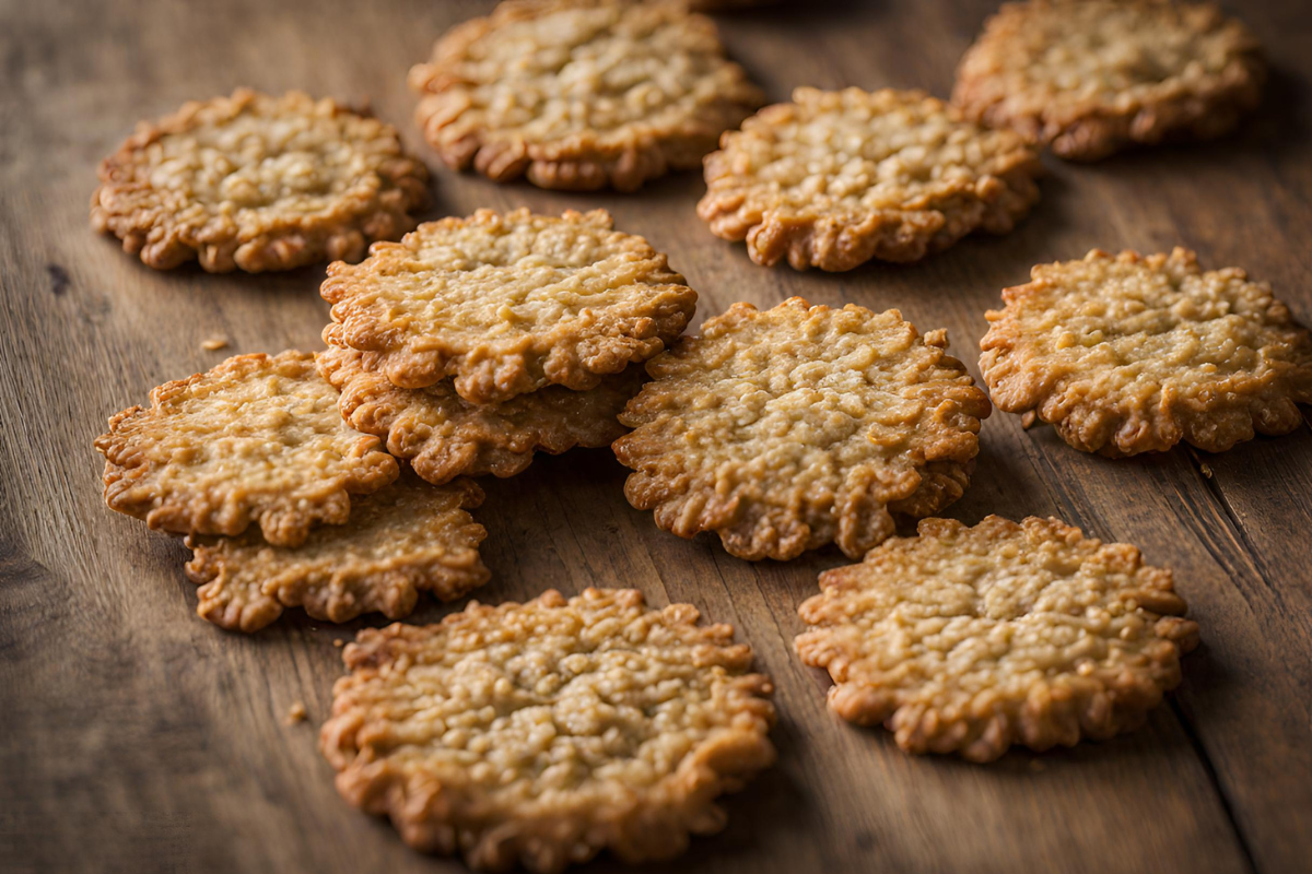 oatmeal lace cookies