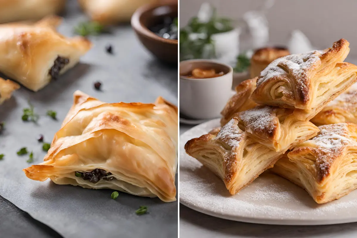 Phyllo Dough vs Puff Pastry