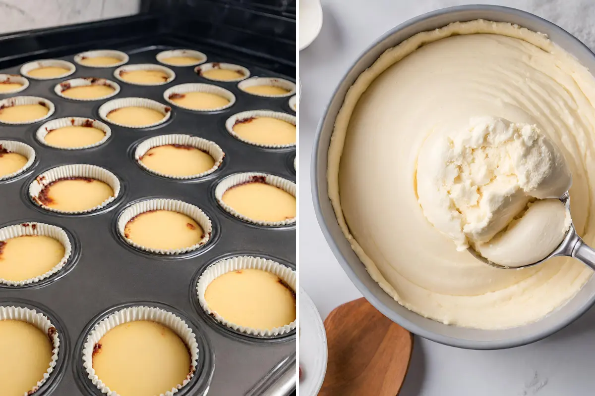 Overbaking is the easiest way to ruin any cheesecake