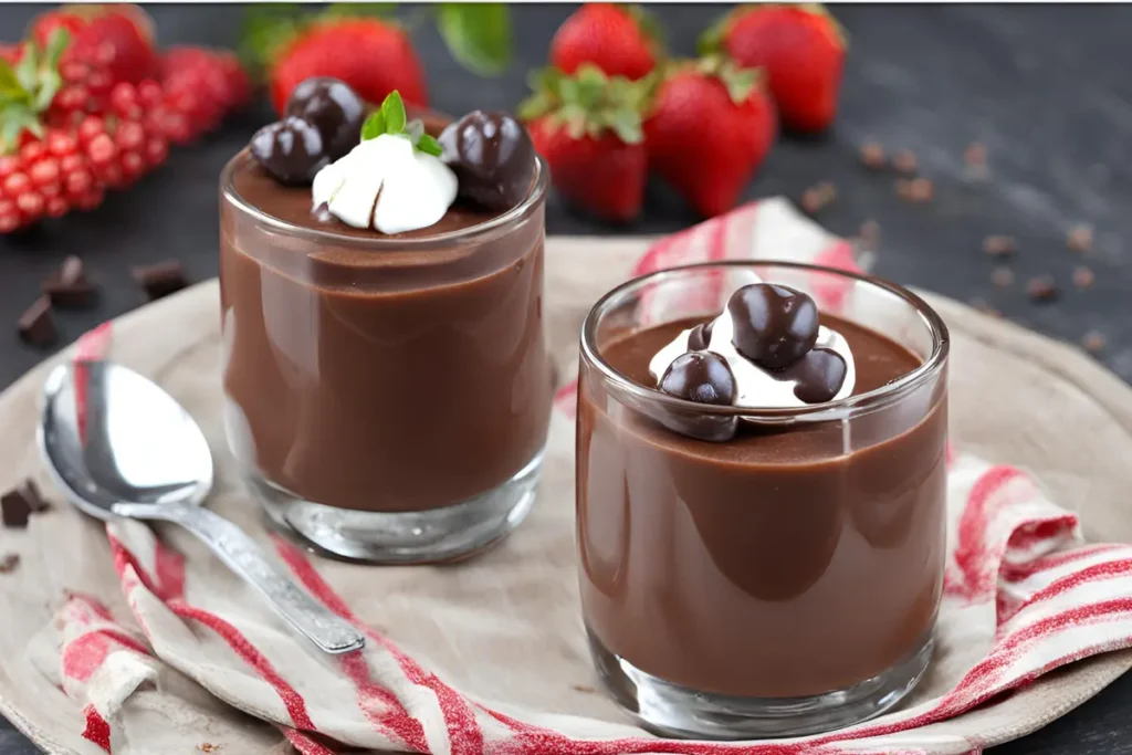 What's the difference between pudding and mousse?