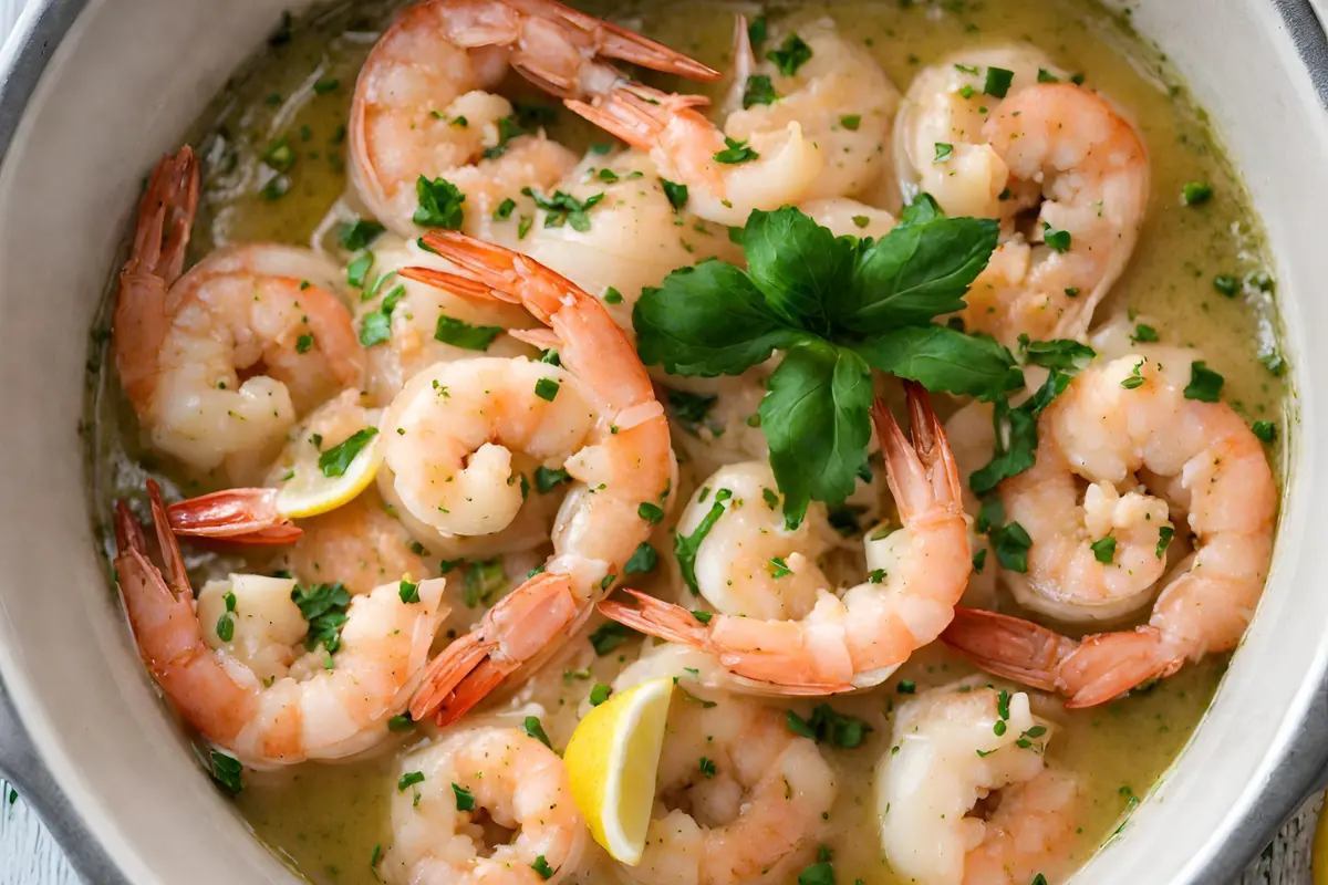 crock pot shrimp scampi