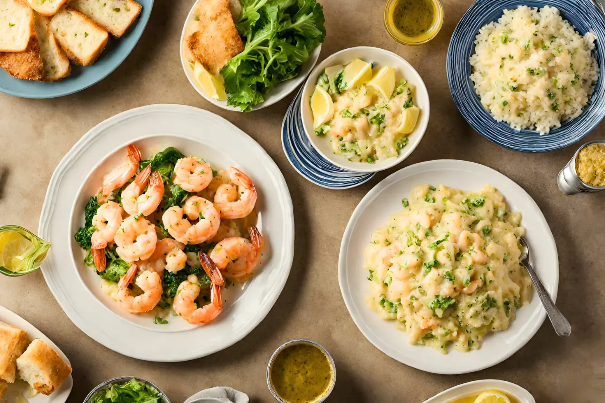 What should I serve with shrimp scampi?