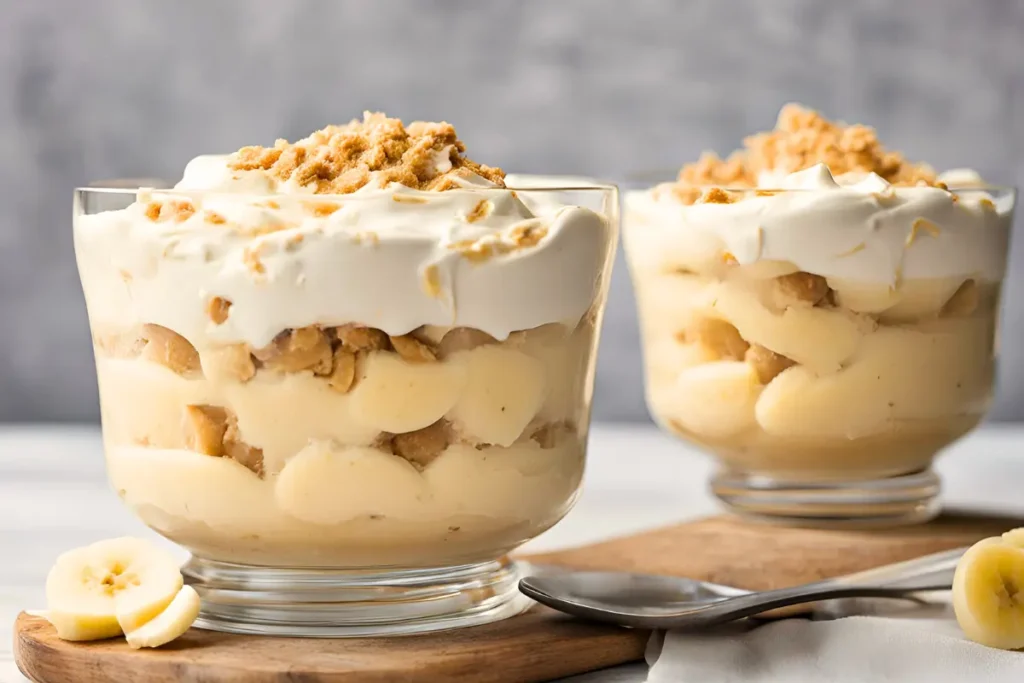 What can I substitute for vanilla wafers in banana pudding?